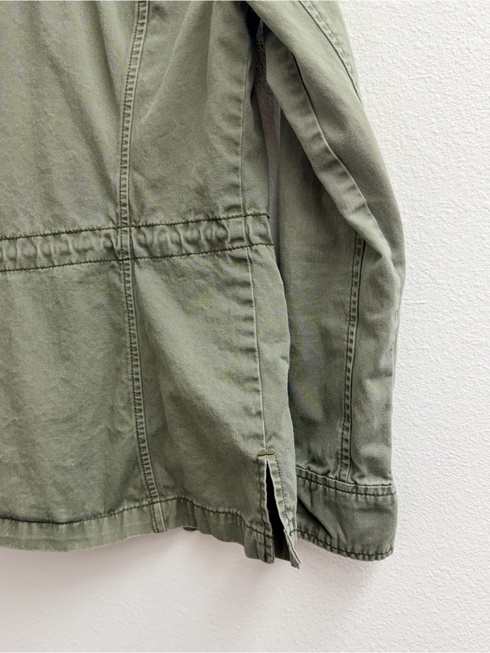 Hollister y2k Army Green Utility Jacket size small - Picture 3 of 12